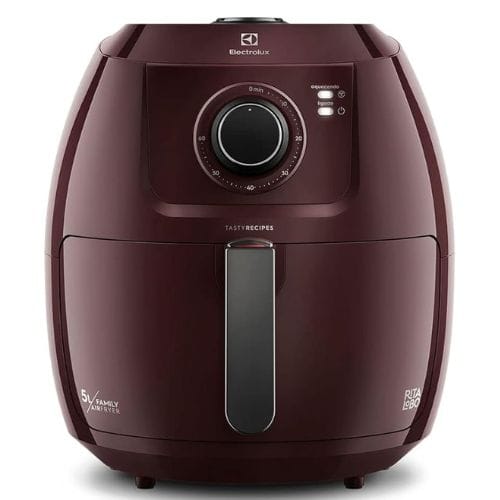 Air Fryer de cesto Electrolux Digital Experience EAF51, com painel digital e cesto espaçoso de 6,2 litros.