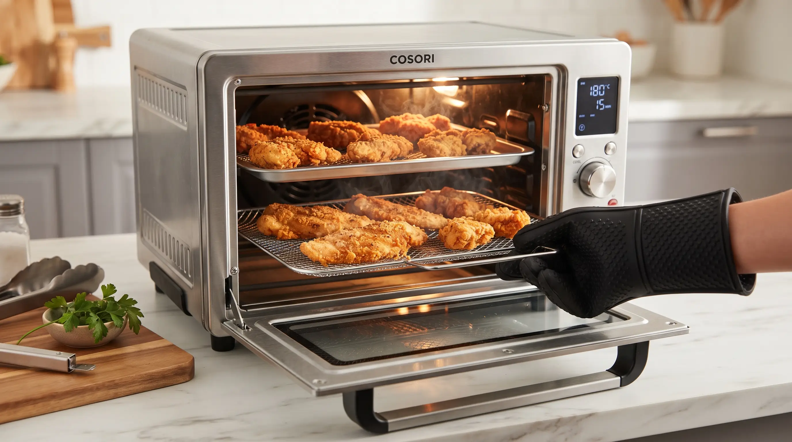 Precisa Virar os Alimentos na Air Fryer Oven? O Guia de Uso das Grelhas