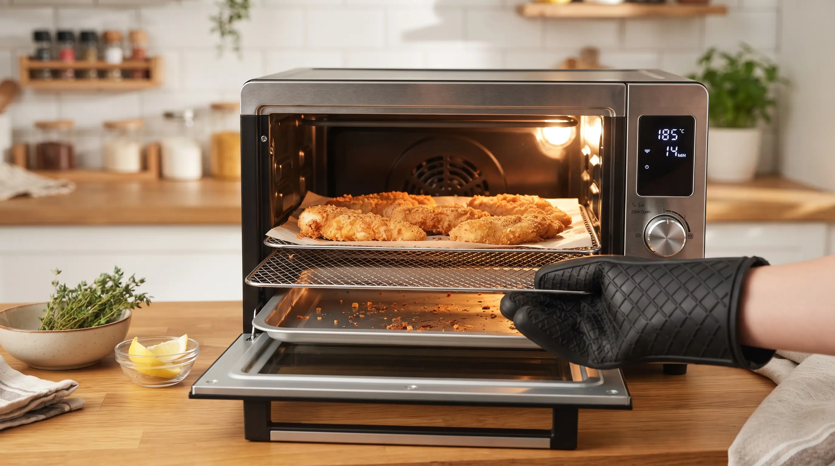Precisa Virar os Alimentos na Air Fryer Oven? O Guia de Uso das Grelhas