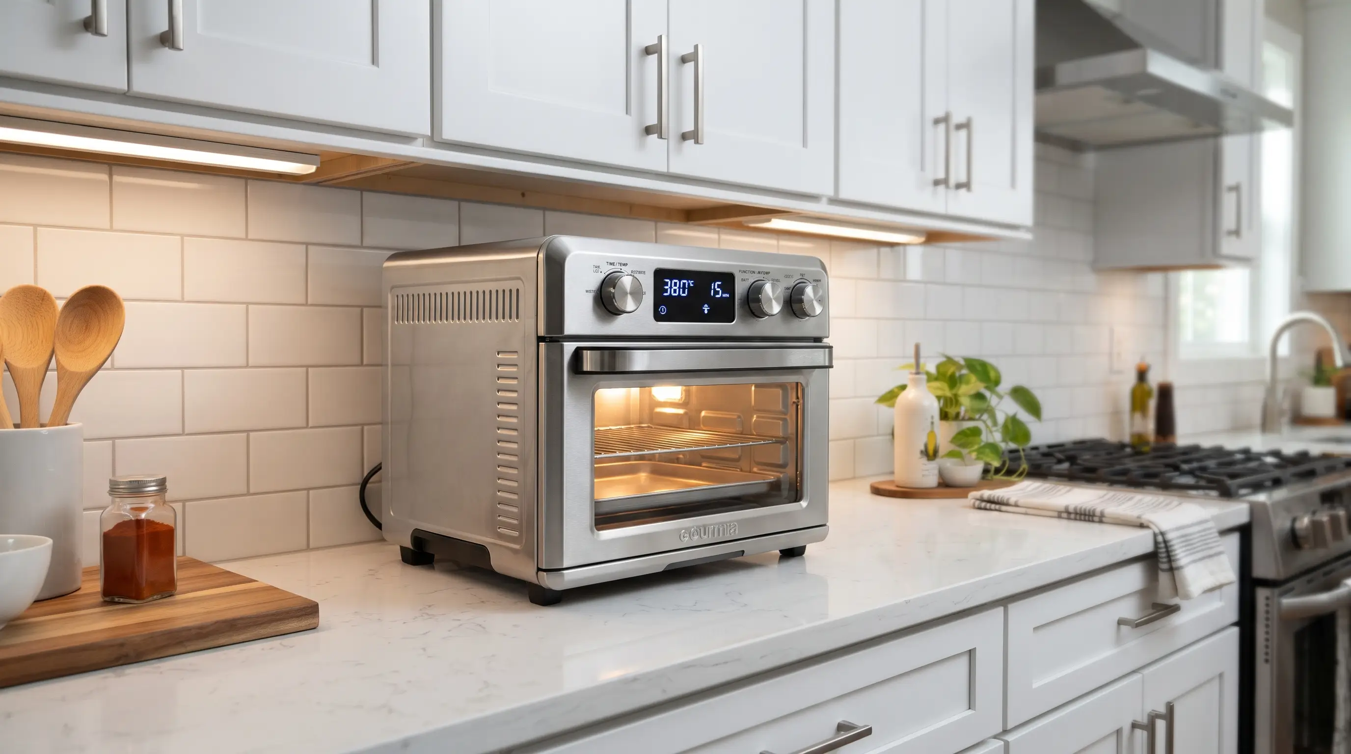 Medidas da Air Fryer Oven: O Que Cabe e Espaço na Bancada [2026]